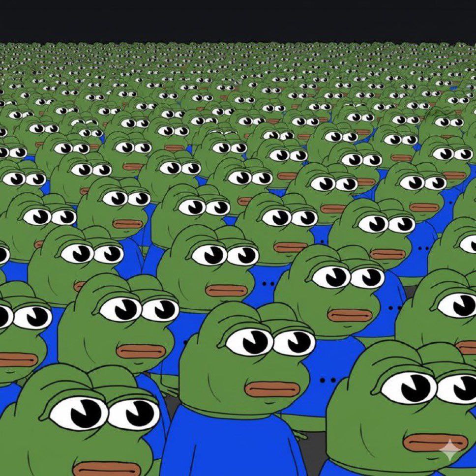 Pepe Crowd Closeup